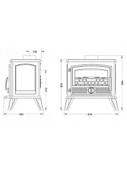 Чугунная печь Invicta Samara