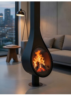 Печь-камин ROCAL Drop (N)