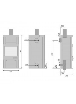 Печь-камин ATOR+