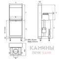 Каминная топка KFD Linea V 1080 3.0 Каминная топка KFD Linea V 1080 3.0