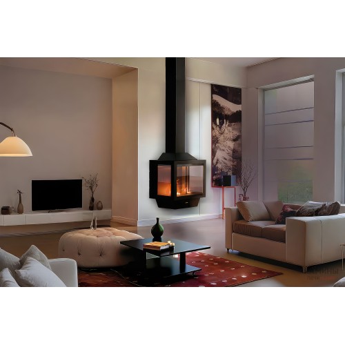 Подвесной дизайнерский камин AVES 32 АСТИ