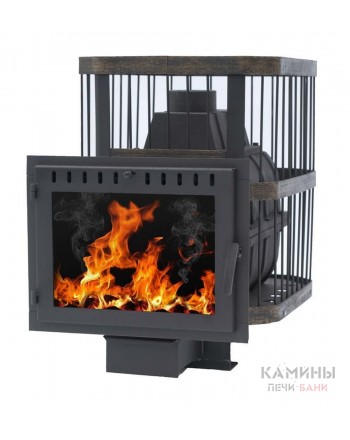 Печь Сибирь-24 с панорамной дверцей