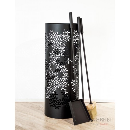 Ведро с аксессуарами для камина Borneo Ведро с аксессуарами для камина Borneo