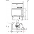 Каминная топка Hoxter ECKA 76/45/57Lh Левосторонняя Каминная топка Hoxter ECKA 76/45/57Lh Левосторонняя