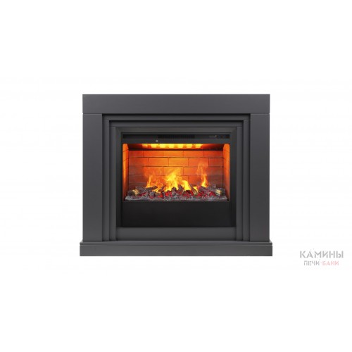 Электрокамин Stanley 26 GR с очагом Helios 26 3D