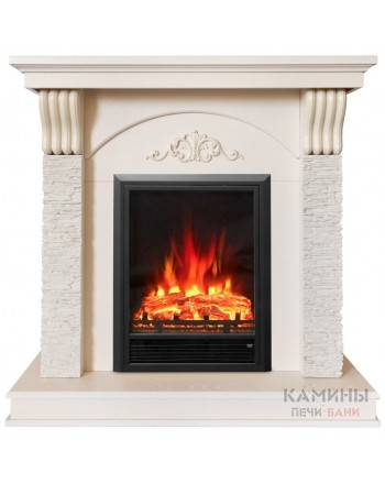 Электрокамин RealFlame Corfino WT с Eugene