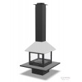 Дровяной камин Traforart Vulcano Central Enclosure Дровяной камин Traforart Vulcano Central Enclosure