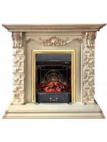 Электрокамин Patricia WT с очагом Majestic Lux BL RC