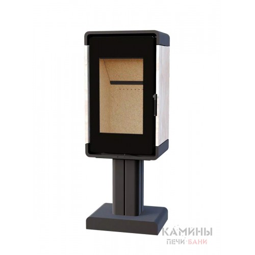 Печь-камин Астов КУБ (ПК 4581) (КАМ. НА НОГЕ)