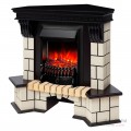Электрокамин Stone Corner AO с очагом Fobos Lux BL S