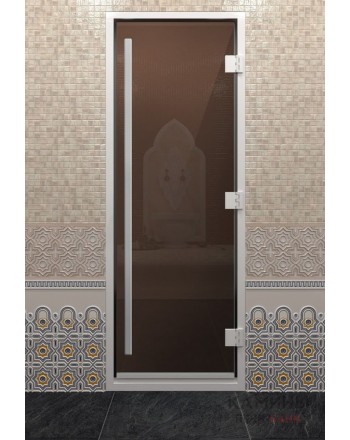 Дверь Doorwood Хамам Престиж Бронза 