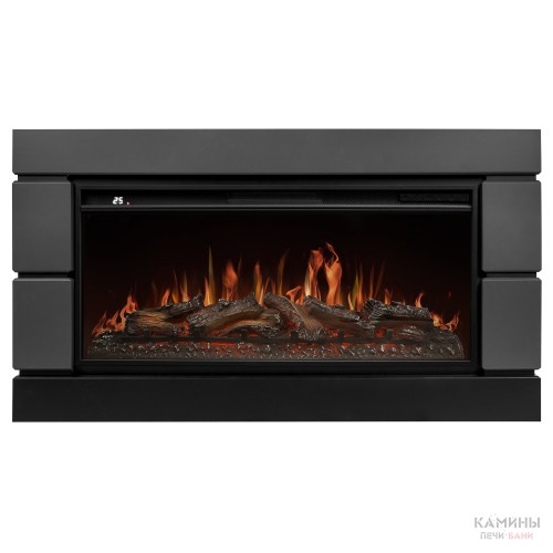 Каминокомплект: Очаг Royal Thermo Aurora RTFP/P-AR40LS, портал Moderno 42/40/36, графит Каминокомплект: Очаг Royal Thermo Aurora RTFP/P-AR40LS, портал Moderno 42/40/36, графит