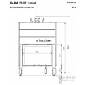 Каминная топка Hoxter HAKA 78/57Th