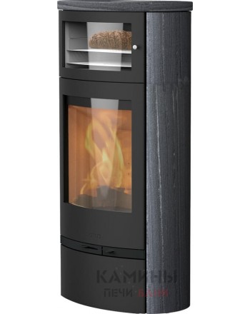 Печь-камин Lotus Jubilee 35 Indian Night with cooking section