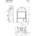 Каминная топка Hoxter HAKA 60/50S Каминная топка Hoxter HAKA 60/50S