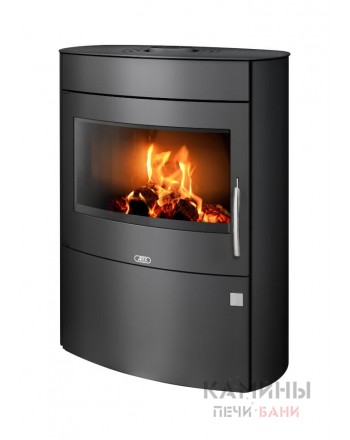 Печь-камин ABX Polar Arizona черная сталь