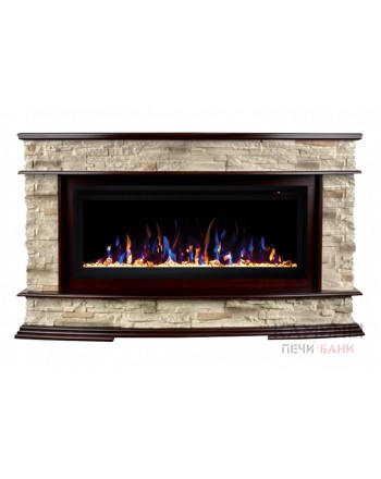 Электрокамин Frankfurt BV/42 AO с очагом Saphir 42