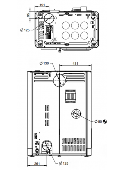 Пеллетный камин Austroflamm Mo Duo Cook