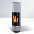 Печь DELIA Plus Serpentino, черная (Thorma) Печь DELIA Plus Serpentino, черная (Thorma)