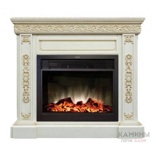 Электрокамин RealFlame Ekaterina WT с Moonblaze LUX BL