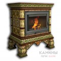 Изразцовый камин Кострома КимрПечь центральный Роспись Изразцовый камин Кострома КимрПечь центральный Роспись