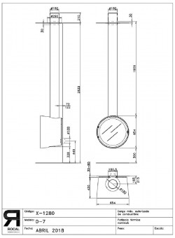 Печь-камин Rocal D-7