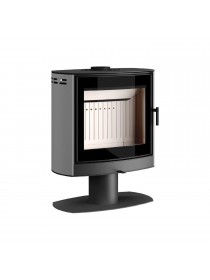 Печь-камин Hajduk ELIPSE F1 серый