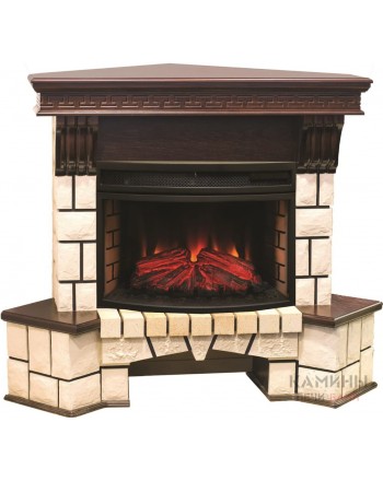 Электрокамин RealFlame Stone New Corner 25 AO с FireField 25 SIR
