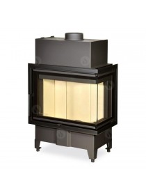 Каминная топка Romotop HEAT R/L 2g S 60.44.33.13 угловая с цельным стеклом