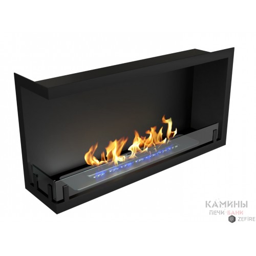 Биокамин Contour угловой 900 левый (ESTETIC FLAME) Zefire