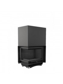 Каминная топка Kratki Maja/L/BS/G (угловое стекло слева, гильотина)