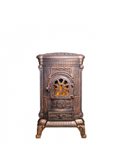 Печь-камин Везувий А-07 "Медь"