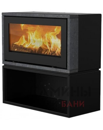 Печь-камин Lotus Style 470W Soapstone