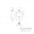 Каминная топка Kratki Lucy/14/Slim Каминная топка Kratki Lucy/14/Slim