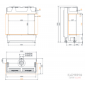 Газовый камин BRUNNER Panorama BKG 70-25-90-25 Газовый камин BRUNNER Panorama BKG 70-25-90-25