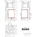 Каминная топка АСТОВ П4С 440 Каминная топка АСТОВ П4С 440
