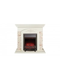 Электрокамин Neapolis WT с очагом Fobos Lux BL
