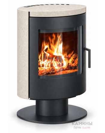 Дровяная печь-камин Ember D16 Limestone