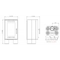 Печь-камин Solzaima Tec Lumber Eco  Печь-камин Solzaima Tec Lumber Eco