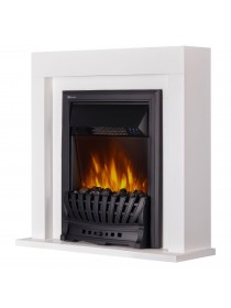 Каминокомплект: Очаг Electrolux EFP/P-1020LS,портал Simple Classic белый