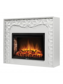 Каминокомплект: Очаг Electrolux EFP/P-3020LS с порталом Vivo 30 белый