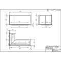 Биокамин Standart для угловой стены 1000 (ZeFire) Биокамин Standart для угловой стены 1000 (ZeFire)