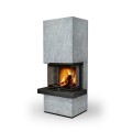 Каминная топка Romotop CARA CS 02 с подъёмной дверцей, облицовка камень Каминная топка Romotop CARA CS 02 с подъёмной дверцей, облицовка камень