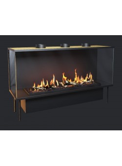 Автоматический биокамин Chalet с объёмным горением пламени 1200