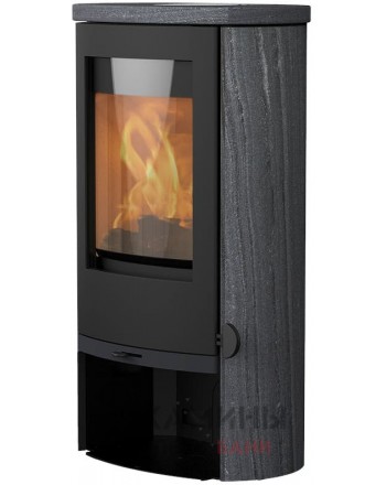 Печь-камин Lotus Jubilee 25 Indian Night without wood storage compartment door