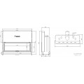 Каминная топка A.caminetti FLAT 180x50 Каминная топка A.caminetti FLAT 180x50