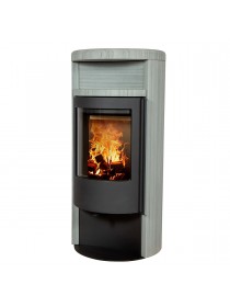 Печь-камин Jydepejsen Orion Grey Wood Sandstone Special