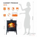 Чугунная печь KAWMET Premium S14 6,5 кВт Чугунная печь KAWMET Premium S14 6,5 кВт