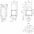 Каминная топка Defro Home Intra XS BP Mini G OPTI Каминная топка Defro Home Intra XS BP Mini G OPTI