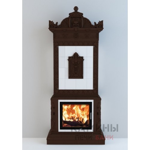 Изразцовый камин Викинг от Kafel-Kar Изразцовый камин Викинг от Kafel-Kar